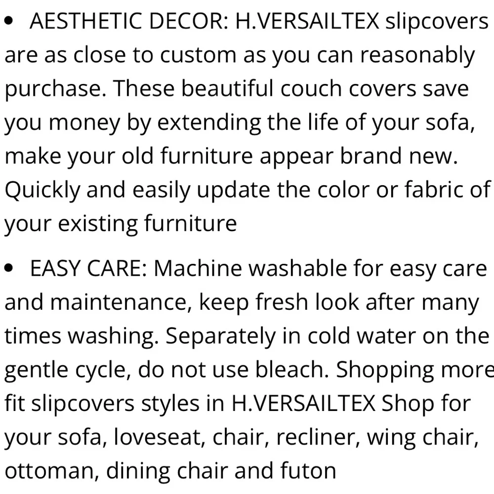 Elegant Cream Velvet Sofa Slipcover